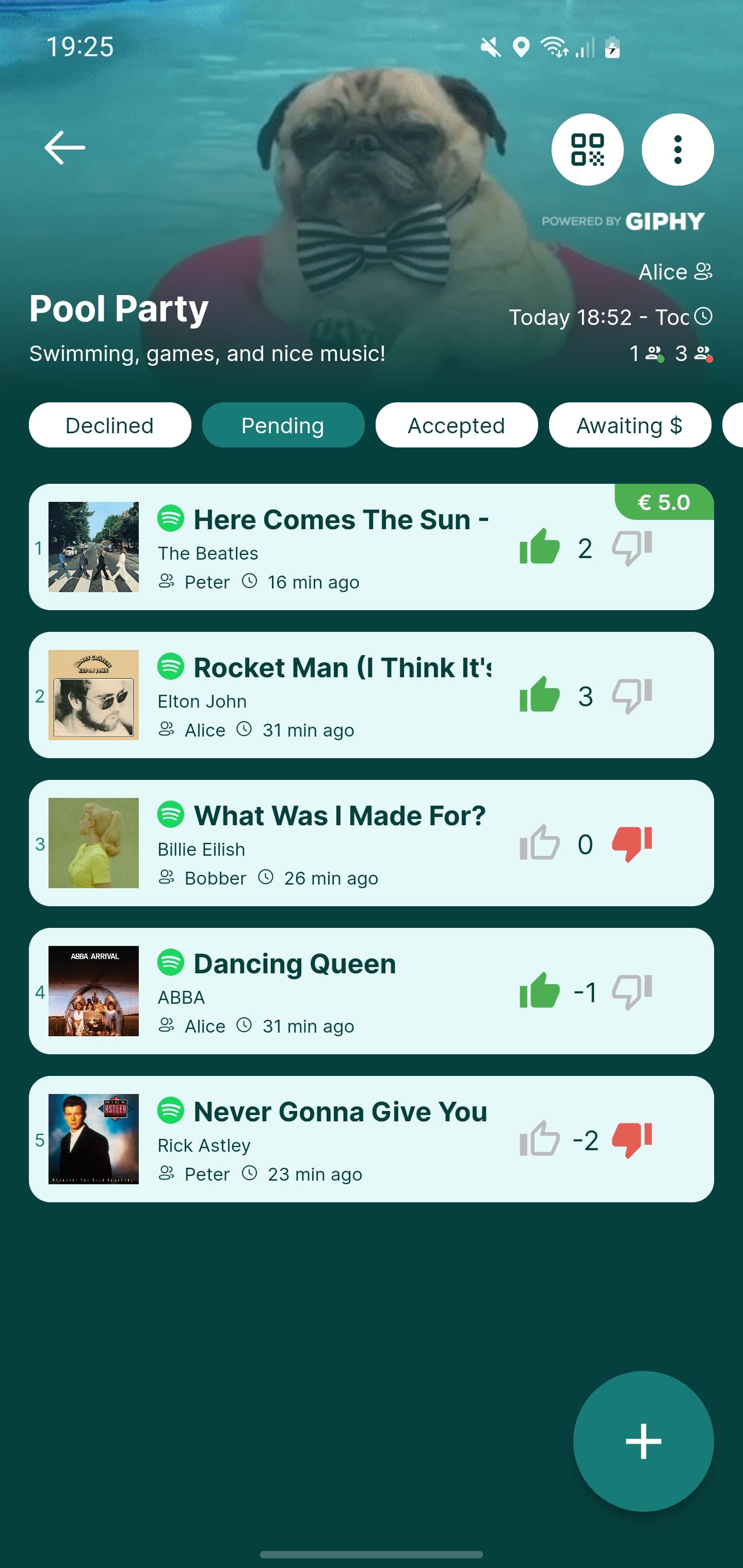 Rekwest song requests app screenshot 2